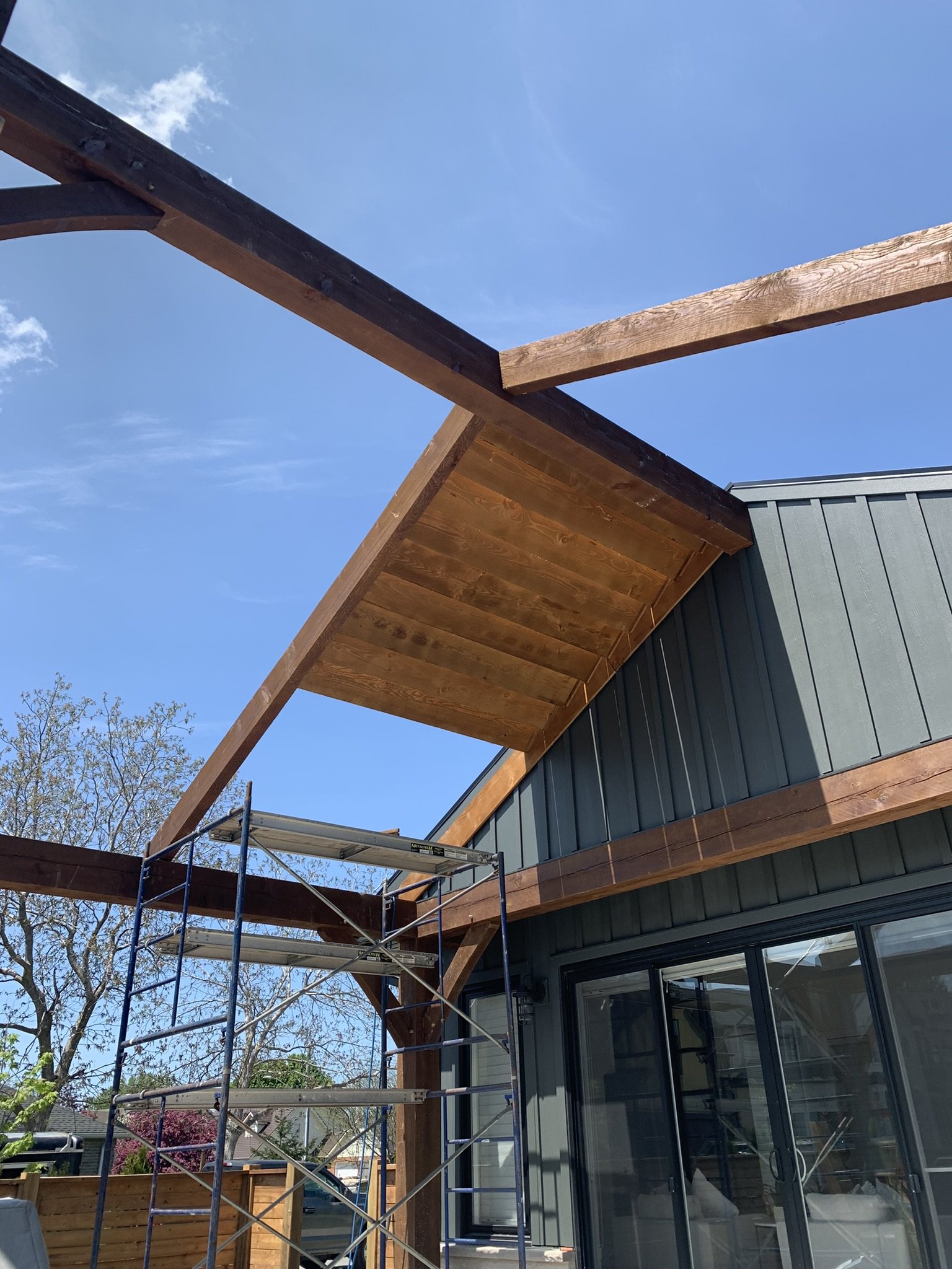 Custom Patio and Covered Porch Build
